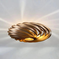 Lampenschirm Veneria aus Nussbaum – wählbar 40–80 cm — Ansicht 9