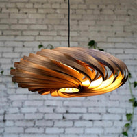 Lampenschirm Veneria aus Nussbaum – wählbar 40–80 cm — Ansicht 11