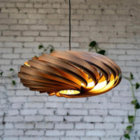 Lampenschirm Veneria aus Nussbaum – wählbar 40–80 cm — Ansicht 13