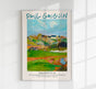 Landscape At Le Pouldu by Paul Gauguin – Art Print Post-Impressionist