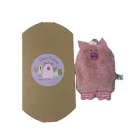 Mini Bio Warming Pillow Pig – Organic Cotton, handmade — Ansicht 2