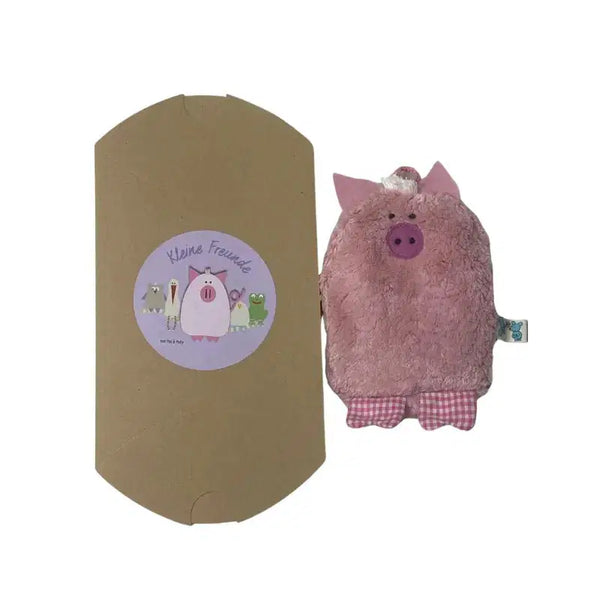 Mini Bio Warming Pillow Pig – Organic Cotton, handmade