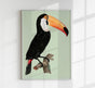 The Toco Green No. 2 Poster – Art Print Green Design
