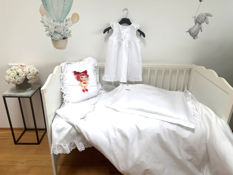 Kinderbettwäsche-Set Libelle – 100% Baumwolle | Satin | Nachhaltig & Hautfreundlich — Ansicht 1