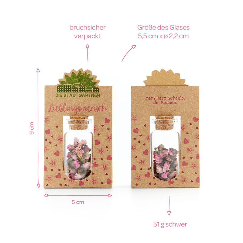 Favorite Person with Hand-Picked Blooms – Bouquet from the Heart — Ansicht 4