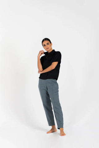 Linen Trousers – 100 % Leinen | Home‑Office Komfort | Stilvoll & luftig