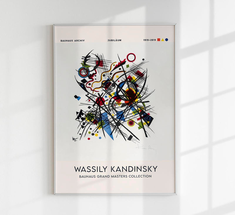 Lithograph for the Fourth Bauhaus Portfolio 1922 by Wassily Kandinsky – Art Print — Patroa Studio