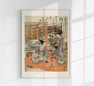 Loyalty von Utagawa Toyonobu als Fine Art Canvas Poster: Klassische Ukiyo-e Samurai-Treue in kraftvoller Linienführung für Bushido- und Japan-Kunstfans.
