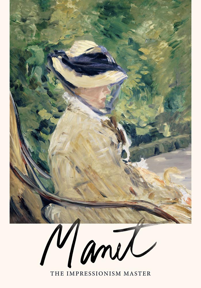 Madame Manet by Manet Exhibition Poster – Art Print — Ansicht 3