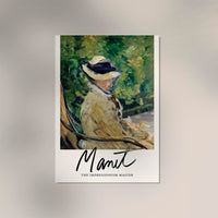 Madame Manet by Manet Exhibition Poster – Art Print — Ansicht 2