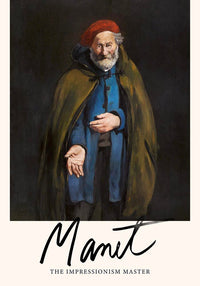 Beggar with a Duffle Coat by Manet Exhibition Poster – Art Print Berlin — Ansicht 3