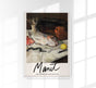 Fish (Still Life) by Manet Exhibition Poster – Kunstdruck Impressionismus