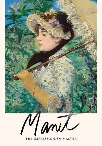 Jeanne Spring by Manet Exhibition Poster – Kunstdruck Berlin