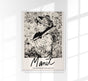 Jeanne Spring Drawing by Manet – Art Print Poster