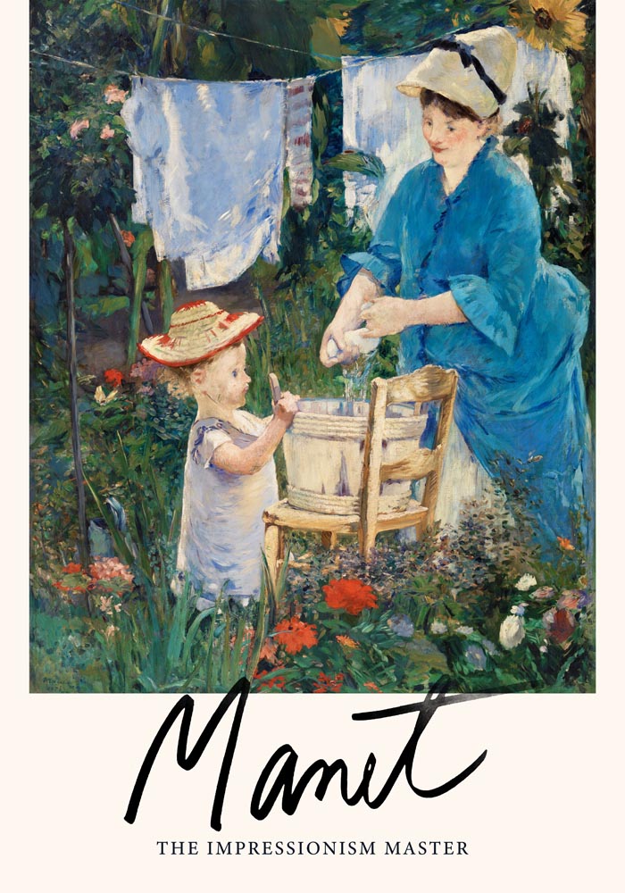Laundry by Manet Exhibition Poster – Art Print Berlin — Ansicht 3