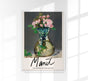 Moss Roses in a Vase Art Print – Manet Exhibition Poster, Berlin