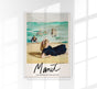On the Beach by Manet Exhibition Poster – Art Print Berlin