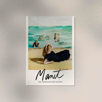 On the Beach by Manet Exhibition Poster – Art Print Berlin — Ansicht 2
