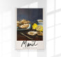Oysters by Manet Exhibition Poster – Kunstdruck Berlin