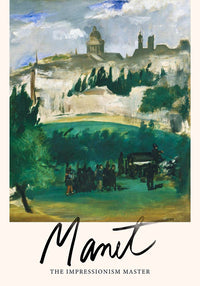 Dead Christ with Angels No. 2 – Manet Exhibition Poster by Patroa Studio — Ansicht 3