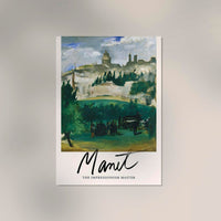 Dead Christ with Angels No. 2 – Manet Exhibition Poster by Patroa Studio — Ansicht 2