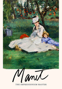 The Manet Family by Manet Exhibition Poster – Kunstdruck Berlin — Ansicht 3