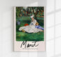 The Manet Family by Manet Exhibition Poster – Kunstdruck Berlin