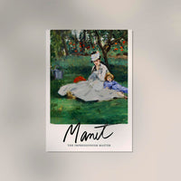 The Manet Family by Manet Exhibition Poster – Kunstdruck Berlin — Ansicht 2