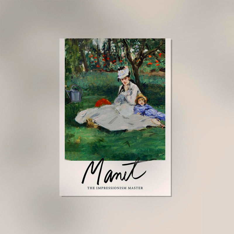 The Manet Family by Manet Exhibition Poster – Kunstdruck Berlin — Ansicht 2
