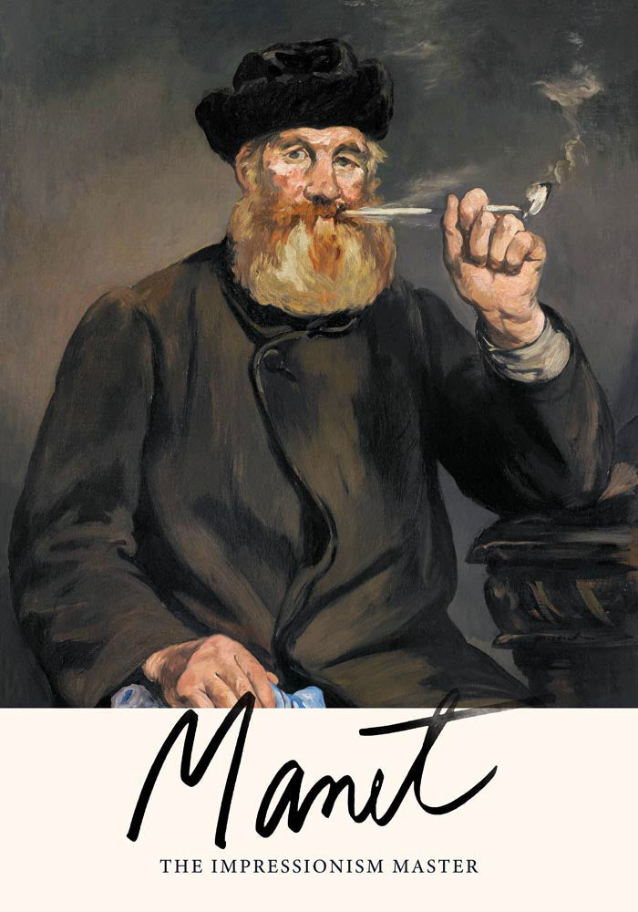 The Smoker by Manet Exhibition Poster – Kunstdruck Berlin — Ansicht 3