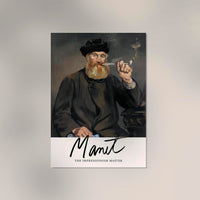 The Smoker by Manet Exhibition Poster – Kunstdruck Berlin — Ansicht 2