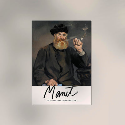The Smoker by Manet Exhibition Poster – Art Print Berlin