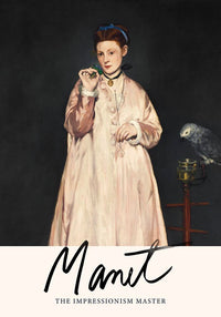 Sales: Young Lady in 1866 by Manet Exhibition Poster A2 Canvas Print — Ansicht 2
