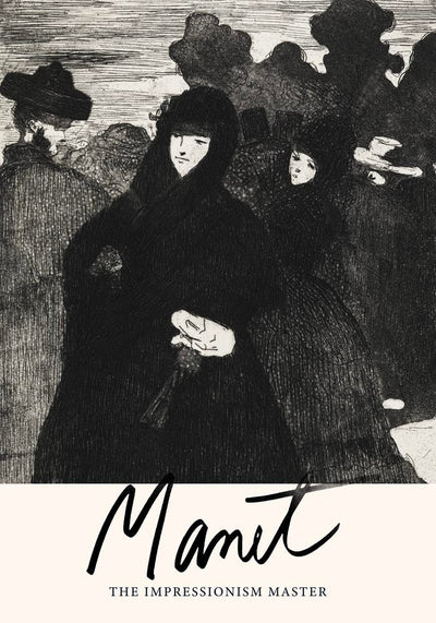 At the Prado II by Manet Exhibition Poster – Kunstdruck Impressionismus