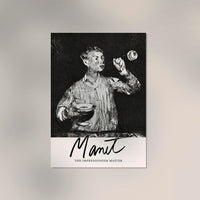 Boy Blowing Soap Bubbles Poster – Manet Kunstdruck Patroa Studio — Ansicht 2