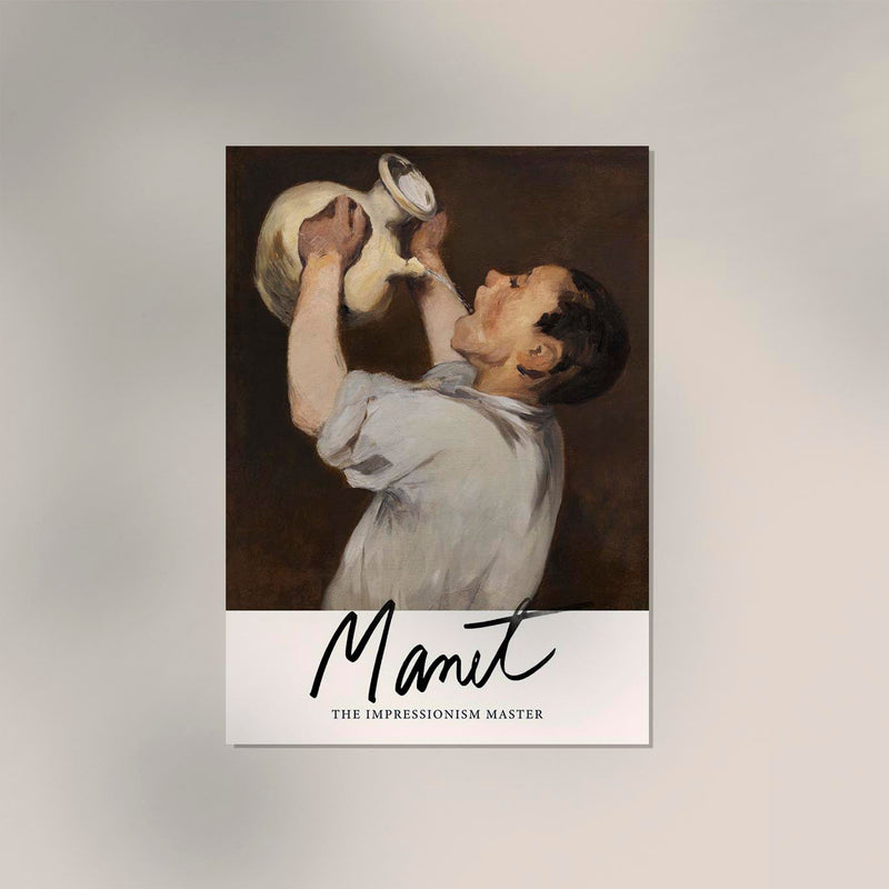 Boy with Pitcher by Manet Exhibition Poster – Impressionism Art Print — Ansicht 2