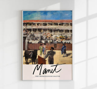 Bullfight Nr 2 by Manet Exhibition Poster – Kunstdruck Berlin