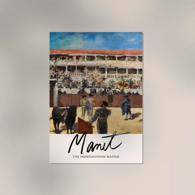Bullfight No 2 by Manet Exhibition Poster – Art Print Berlin