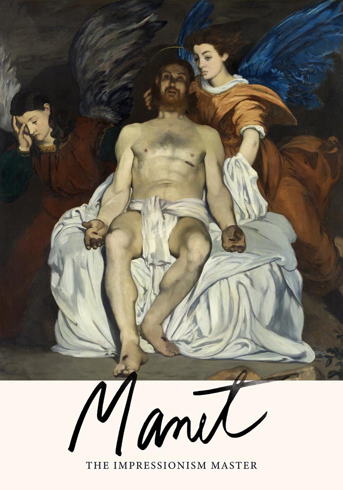 The Races at Longchamp Nr 2 by Manet Exhibition Poster — Ansicht 3