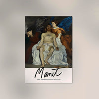 The Races at Longchamp Nr 2 by Manet Exhibition Poster — Ansicht 2