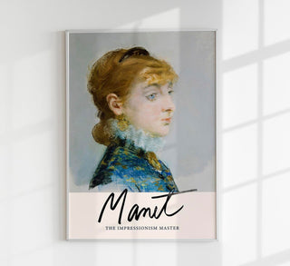 Emilie Louise Delabigne by Manet Exhibition Poster – Art Print