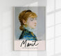 Emilie Louise Delabigne by Manet Exhibition Poster – Art Print