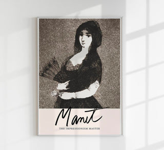 Exotic Flower by Manet Exhibition Poster – Art Print Berlin