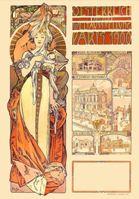 Österreich, Paris by Alphonse Mucha – Kunstdruck auf Archivpapier — Ansicht 2