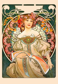 Reverie by Alphonse Mucha – Art Print UV-resistant — Ansicht 2