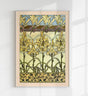 Floral Pattern by Alphonse Mucha – Art Print Poster