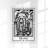 The Fool Mystic Tarot Poster – Tiny Mystic Creatures, Berlin Print — Ansicht 1