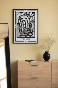 The Fool Mystic Tarot Poster – Tiny Mystic Creatures, Berlin Print — Ansicht 2