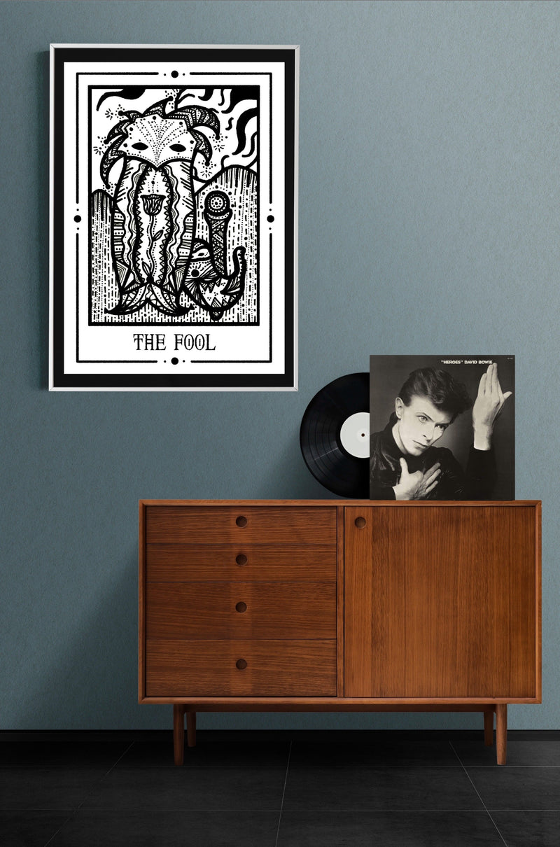 The Fool Mystic Tarot Poster – Tiny Mystic Creatures, Berlin Print — Ansicht 3