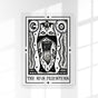 The High Priestess Mystic Tarot Fine Art Print – 225g Paper or 380g Canvas